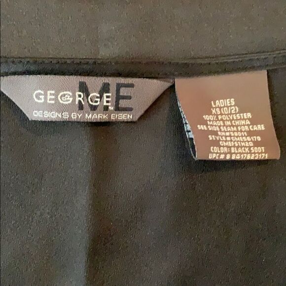 🌼🌼George black sleeveless top XS🌼🌼 - Picture 4 of 4